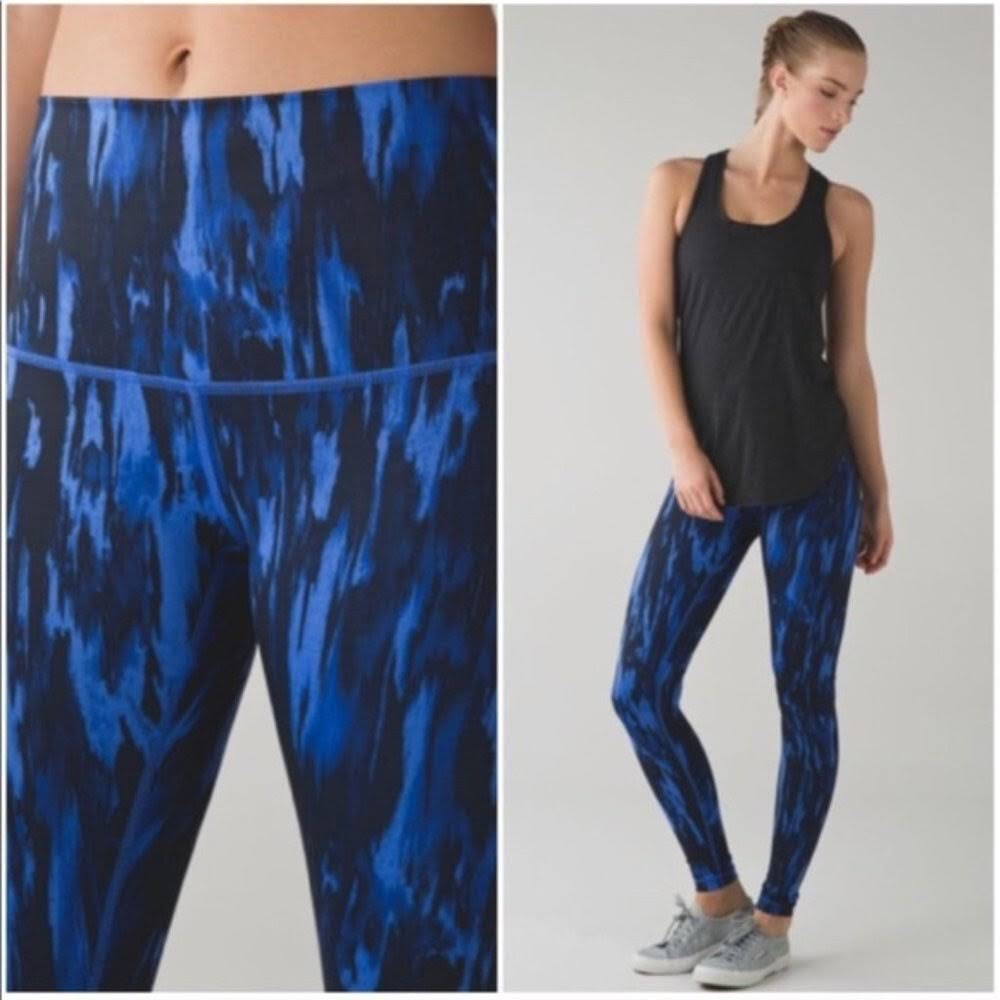 Lululemon Wunder Under High Rise Tie Dye Full Leggings - Picture 5 of 5